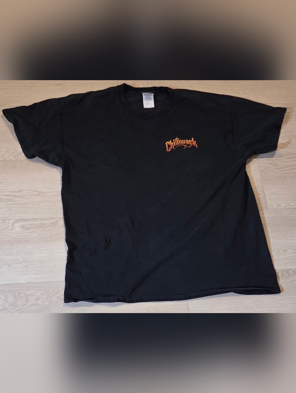 Y2K Chilliwack Band Merch Thrashed